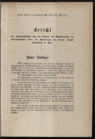 Stenographische Protokolle über die Sitzungen des Steiermärkischen Landtages 1880bl01 Seite: 457