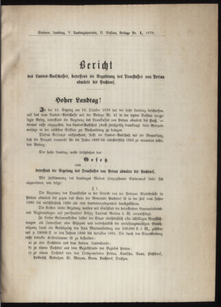 Stenographische Protokolle über die Sitzungen des Steiermärkischen Landtages 1880bl01 Seite: 9