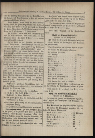 Stenographische Protokolle über die Sitzungen des Steiermärkischen Landtages 18810915 Seite: 3