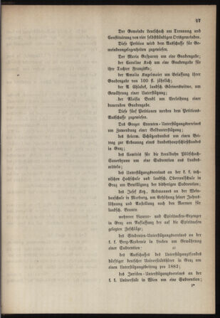 Stenographische Protokolle über die Sitzungen des Steiermärkischen Landtages 18810917 Seite: 9