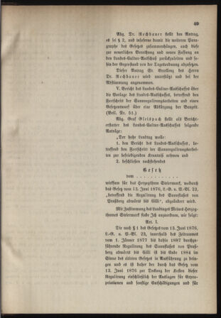 Stenographische Protokolle über die Sitzungen des Steiermärkischen Landtages 18810926 Seite: 29