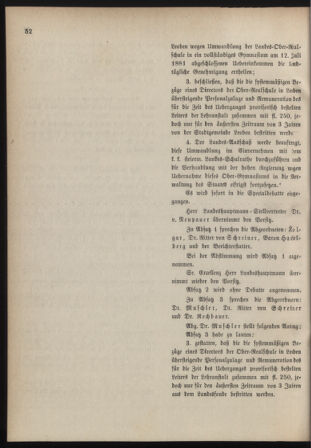 Stenographische Protokolle über die Sitzungen des Steiermärkischen Landtages 18810926 Seite: 32