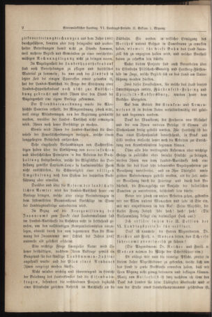 Stenographische Protokolle über die Sitzungen des Steiermärkischen Landtages 18851125 Seite: 2