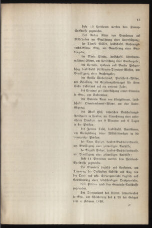 Stenographische Protokolle über die Sitzungen des Steiermärkischen Landtages 18851127 Seite: 7