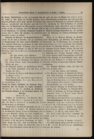 Stenographische Protokolle über die Sitzungen des Steiermärkischen Landtages 18851207 Seite: 9