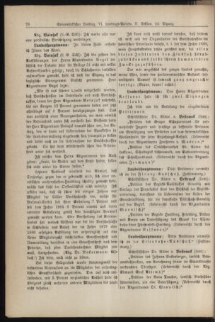 Stenographische Protokolle über die Sitzungen des Steiermärkischen Landtages 18851211 Seite: 2