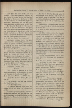 Stenographische Protokolle über die Sitzungen des Steiermärkischen Landtages 18851214 Seite: 11