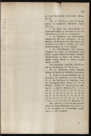 Stenographische Protokolle über die Sitzungen des Steiermärkischen Landtages 18851216 Seite: 29