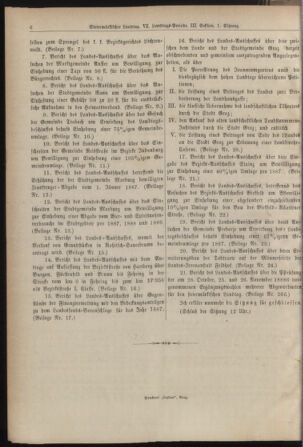 Stenographische Protokolle über die Sitzungen des Steiermärkischen Landtages 18861209 Seite: 6