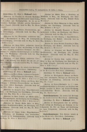 Stenographische Protokolle über die Sitzungen des Steiermärkischen Landtages 18861213 Seite: 3