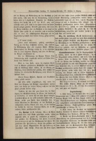 Stenographische Protokolle über die Sitzungen des Steiermärkischen Landtages 18861221 Seite: 16