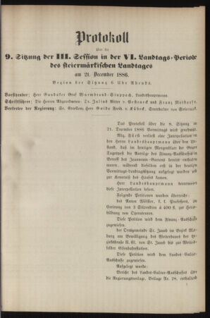 Stenographische Protokolle über die Sitzungen des Steiermärkischen Landtages 18861221 Seite: 41