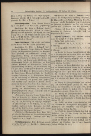 Stenographische Protokolle über die Sitzungen des Steiermärkischen Landtages 18870107 Seite: 2