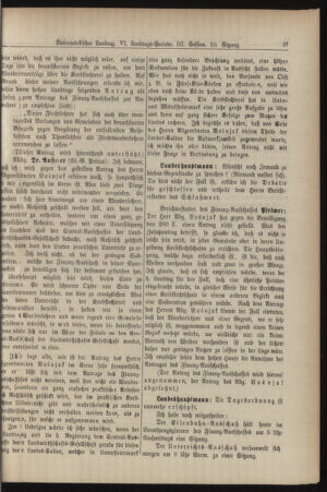 Stenographische Protokolle über die Sitzungen des Steiermärkischen Landtages 18870107 Seite: 7