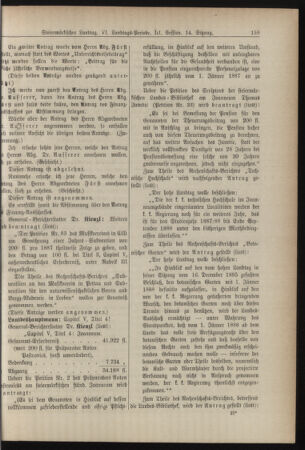 Stenographische Protokolle über die Sitzungen des Steiermärkischen Landtages 18870112 Seite: 19