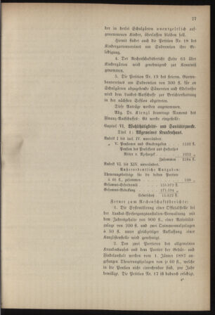 Stenographische Protokolle über die Sitzungen des Steiermärkischen Landtages 18870112 Seite: 61