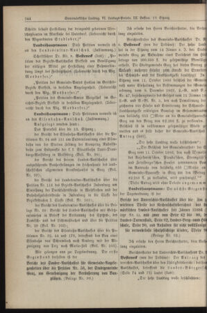 Stenographische Protokolle über die Sitzungen des Steiermärkischen Landtages 18870118 Seite: 2