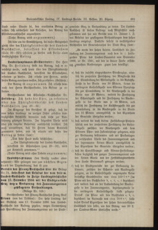 Stenographische Protokolle über die Sitzungen des Steiermärkischen Landtages 18870119 Seite: 15