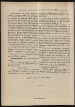 Stenographische Protokolle über die Sitzungen des Steiermärkischen Landtages 18880901 Seite: 4