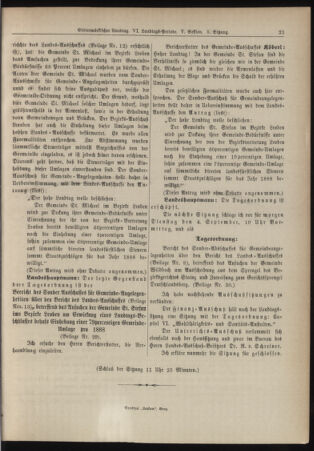 Stenographische Protokolle über die Sitzungen des Steiermärkischen Landtages 18880903 Seite: 3