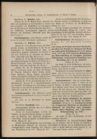 Stenographische Protokolle über die Sitzungen des Steiermärkischen Landtages 18880907 Seite: 2