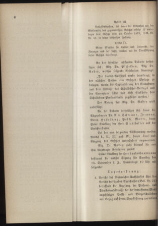 Stenographische Protokolle über die Sitzungen des Steiermärkischen Landtages 18880914 Seite: 26