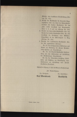 Stenographische Protokolle über die Sitzungen des Steiermärkischen Landtages 18880914 Seite: 27