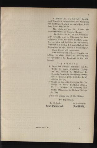 Stenographische Protokolle über die Sitzungen des Steiermärkischen Landtages 18880915 Seite: 25