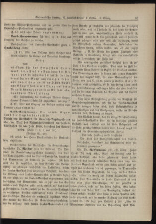 Stenographische Protokolle über die Sitzungen des Steiermärkischen Landtages 18880915 Seite: 5