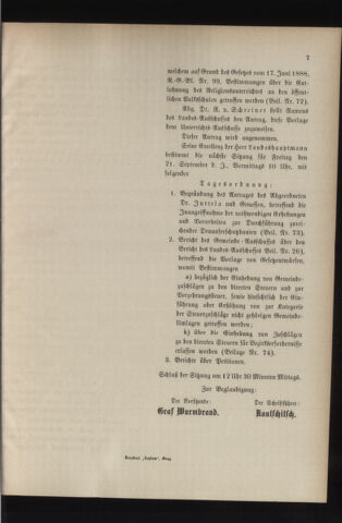 Stenographische Protokolle über die Sitzungen des Steiermärkischen Landtages 18880920 Seite: 27