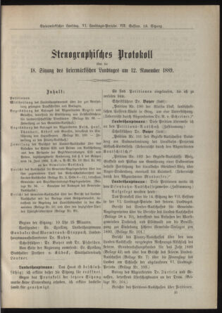 Stenographische Protokolle über die Sitzungen des Steiermärkischen Landtages