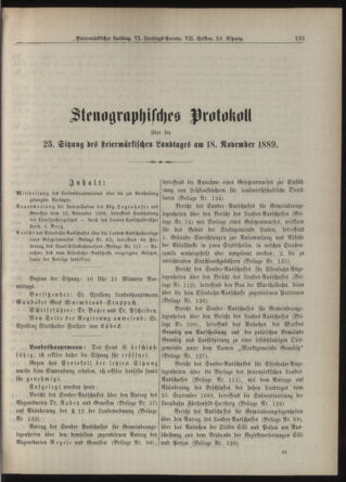 Stenographische Protokolle über die Sitzungen des Steiermärkischen Landtages