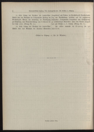 Stenographische Protokolle über die Sitzungen des Steiermärkischen Landtages 18920909 Seite: 4