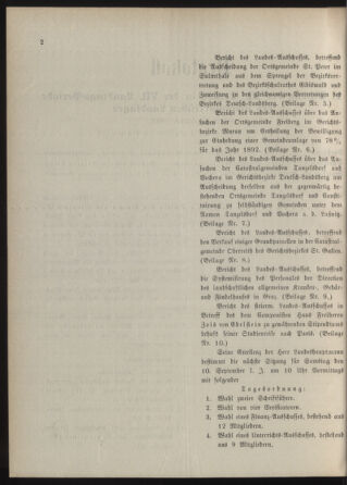 Stenographische Protokolle über die Sitzungen des Steiermärkischen Landtages 18920909 Seite: 6