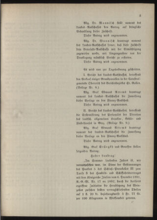 Stenographische Protokolle über die Sitzungen des Steiermärkischen Landtages 18920912 Seite: 7