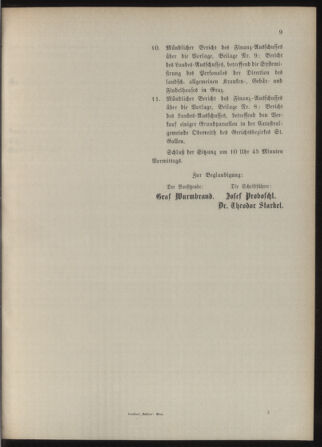 Stenographische Protokolle über die Sitzungen des Steiermärkischen Landtages 18920916 Seite: 17