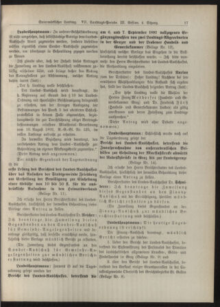 Stenographische Protokolle über die Sitzungen des Steiermärkischen Landtages 18920916 Seite: 5