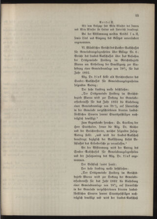 Stenographische Protokolle über die Sitzungen des Steiermärkischen Landtages 18920917 Seite: 47