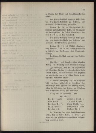 Stenographische Protokolle über die Sitzungen des Steiermärkischen Landtages 18920917 Seite: 57