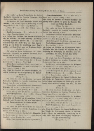 Stenographische Protokolle über die Sitzungen des Steiermärkischen Landtages 18930411 Seite: 3