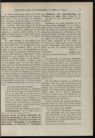 Stenographische Protokolle über die Sitzungen des Steiermärkischen Landtages 18940124 Seite: 5