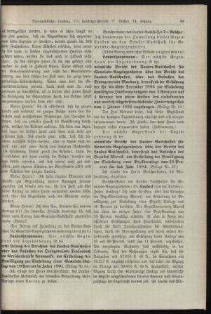 Stenographische Protokolle über die Sitzungen des Steiermärkischen Landtages 18940126 Seite: 5