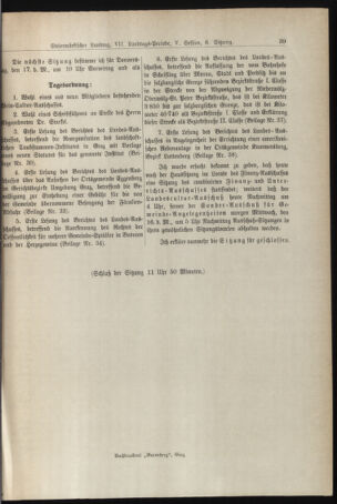 Stenographische Protokolle über die Sitzungen des Steiermärkischen Landtages 18950115 Seite: 7