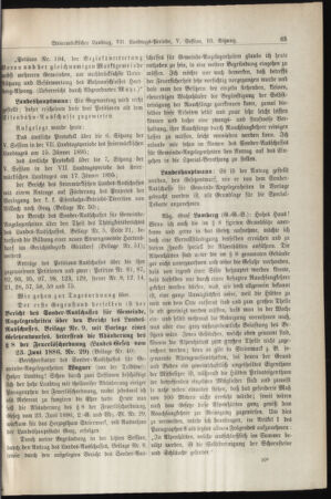 Stenographische Protokolle über die Sitzungen des Steiermärkischen Landtages 18950123 Seite: 3