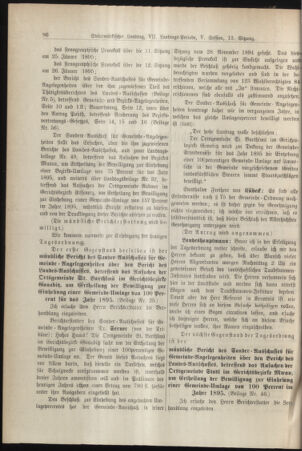 Stenographische Protokolle über die Sitzungen des Steiermärkischen Landtages 18950129 Seite: 2