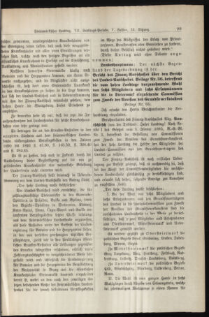 Stenographische Protokolle über die Sitzungen des Steiermärkischen Landtages 18950129 Seite: 5