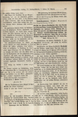 Stenographische Protokolle über die Sitzungen des Steiermärkischen Landtages 18950208 Seite: 11