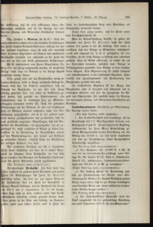 Stenographische Protokolle über die Sitzungen des Steiermärkischen Landtages 18950212 Seite: 23