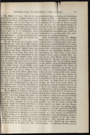 Stenographische Protokolle über die Sitzungen des Steiermärkischen Landtages 18950212 Seite: 7