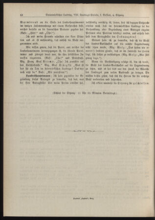 Stenographische Protokolle über die Sitzungen des Steiermärkischen Landtages 18970126 Seite: 8